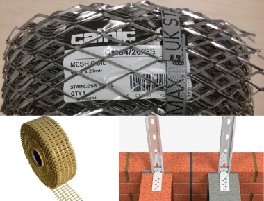 Metselgrip - aramide metselwerkwapening, Sigmafor® is een geprefabriceerde metselwapening van 4mm verzinkt staal en Catnic Metselwerkwapening. draad